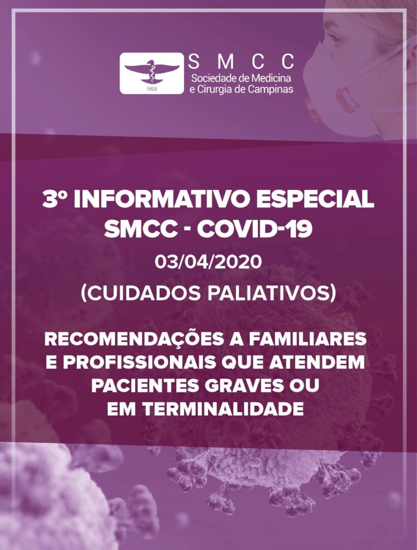 3º INFORMATIVO ESPECIAL SMCC – COVID-19 (03/04/2020)